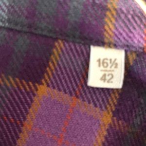 Xacus Shirts - Xacus plaid button up 16.5/42 Xacus Shirts - Xacus plaid button up 16.5/42